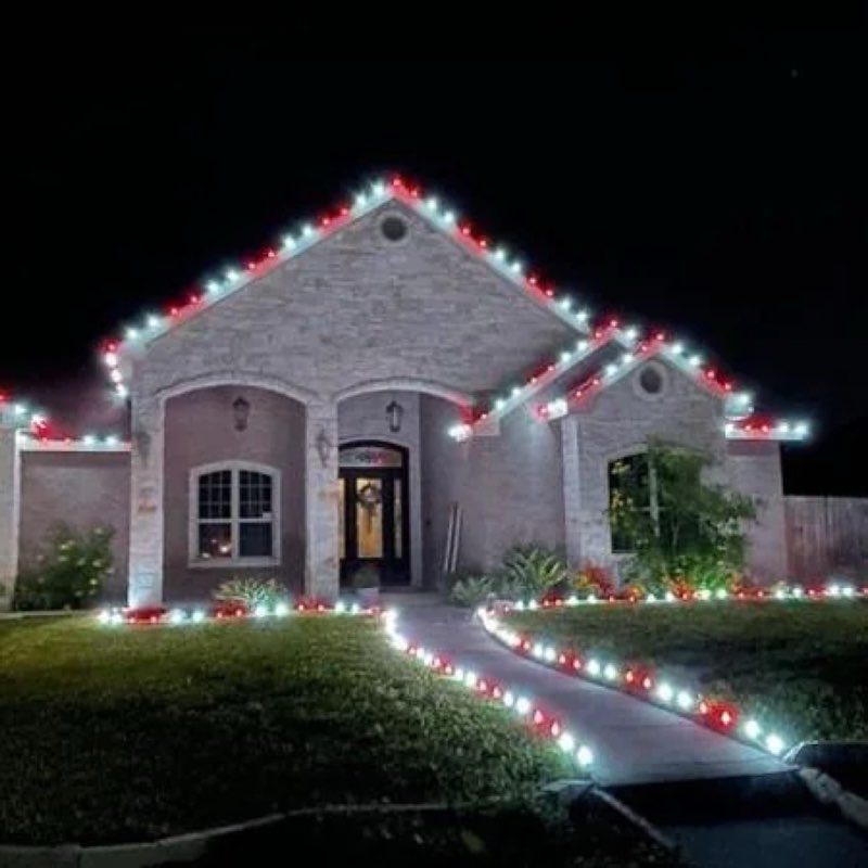 Christmas lights Midlothian